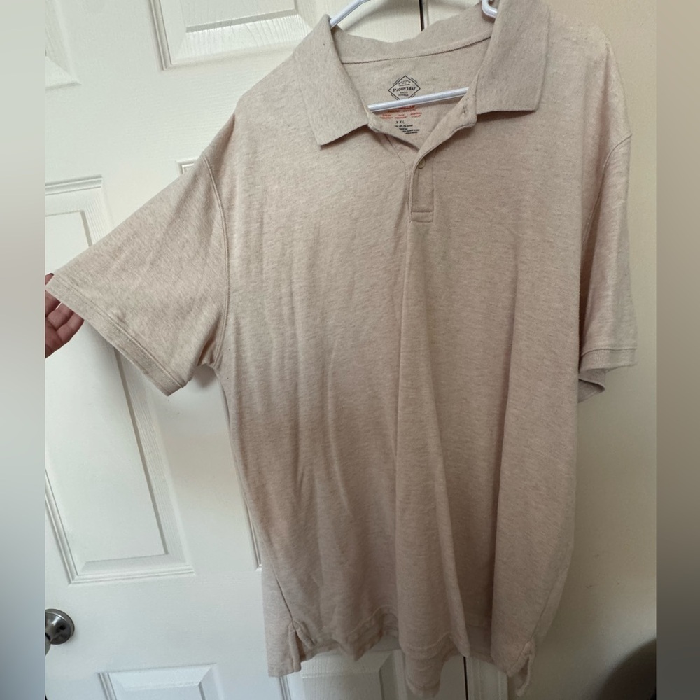 St. John's Bay cream Polo Shirt